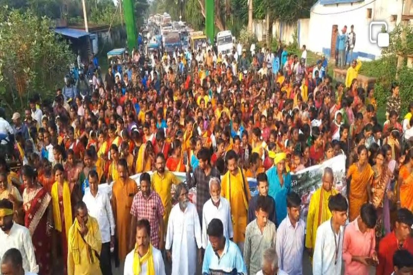 ST তালিকাভুক্তির দাবিতে কুড়মী সমাজের ডাকা রেল ও পথ অবরোধ